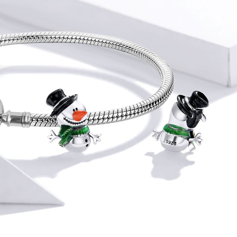 Mr. Snowman Charm