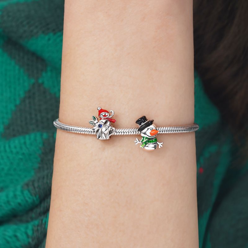 Mr. Snowman Charm