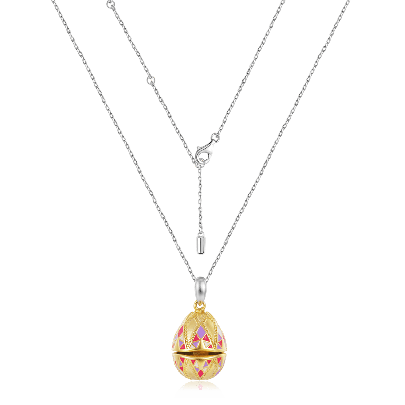 Bunny Easter Egg Necklace