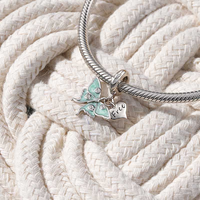 Butterfly Heart Pendant
