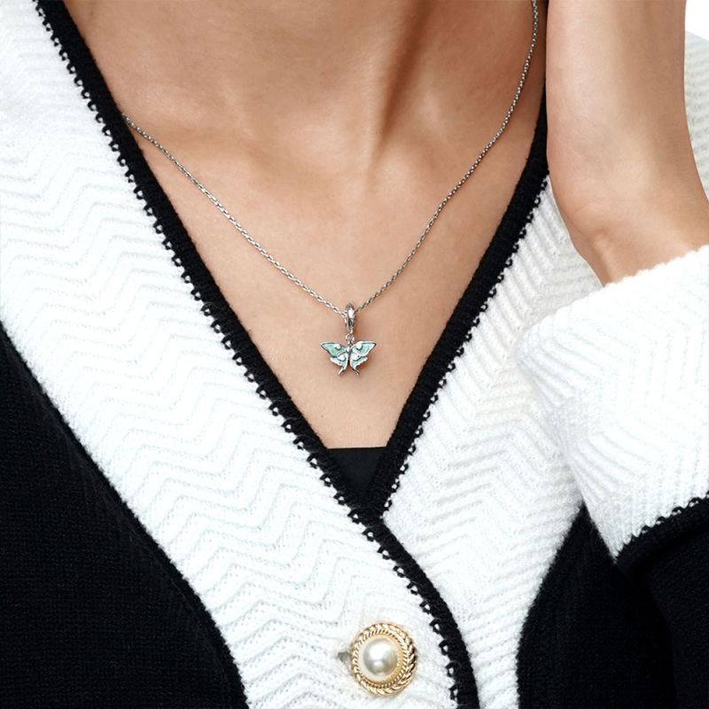 Butterfly Heart Pendant