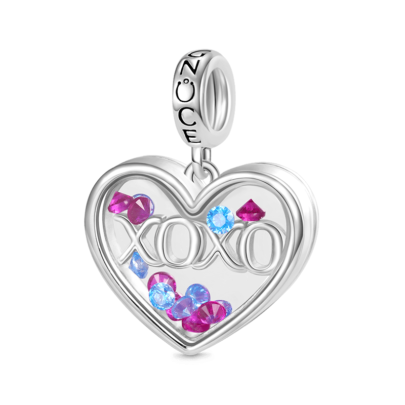 XOXO Heart Pendant