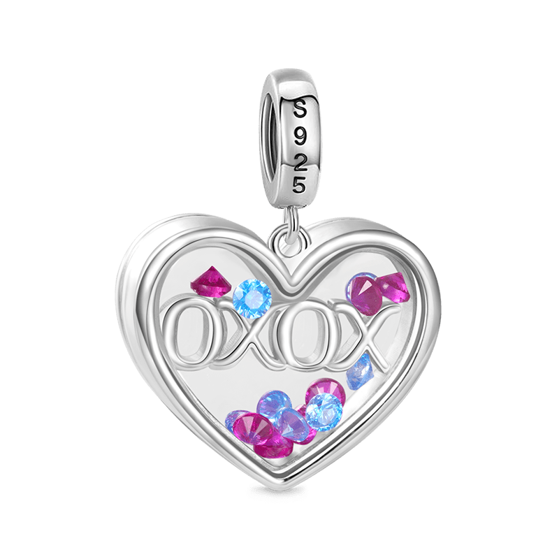 XOXO Heart Pendant