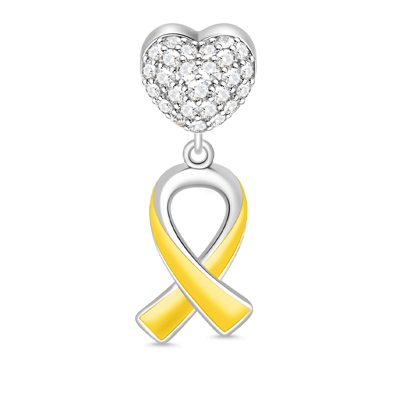 Yellow Ribbon Charm