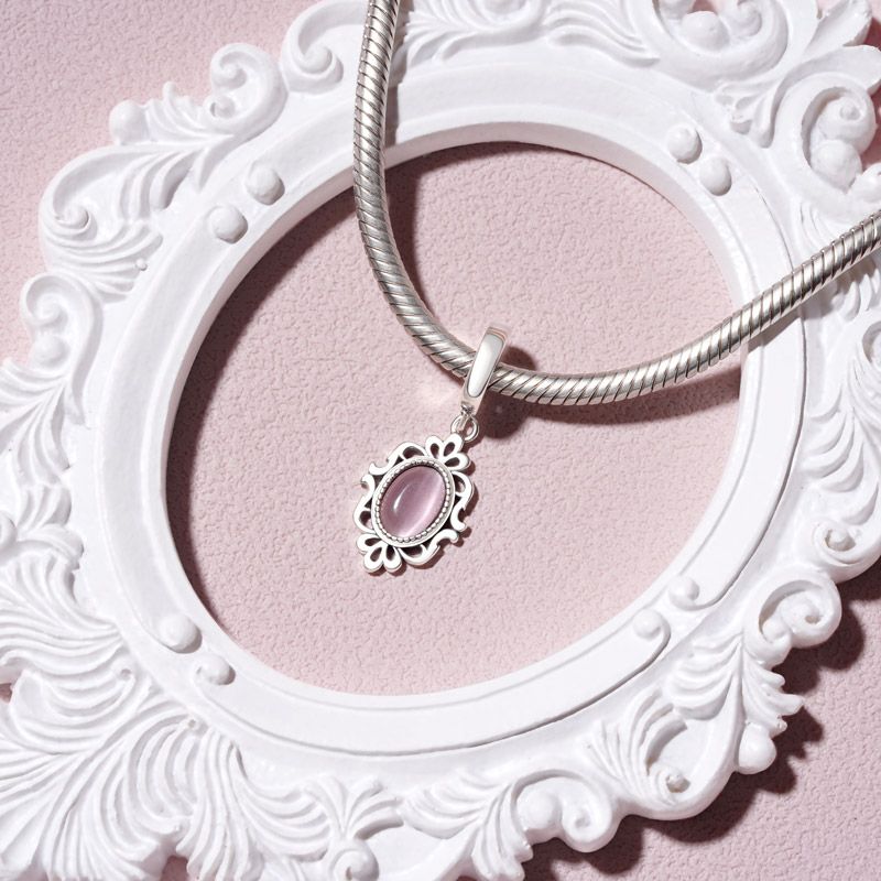 Vintage Pink Pendant