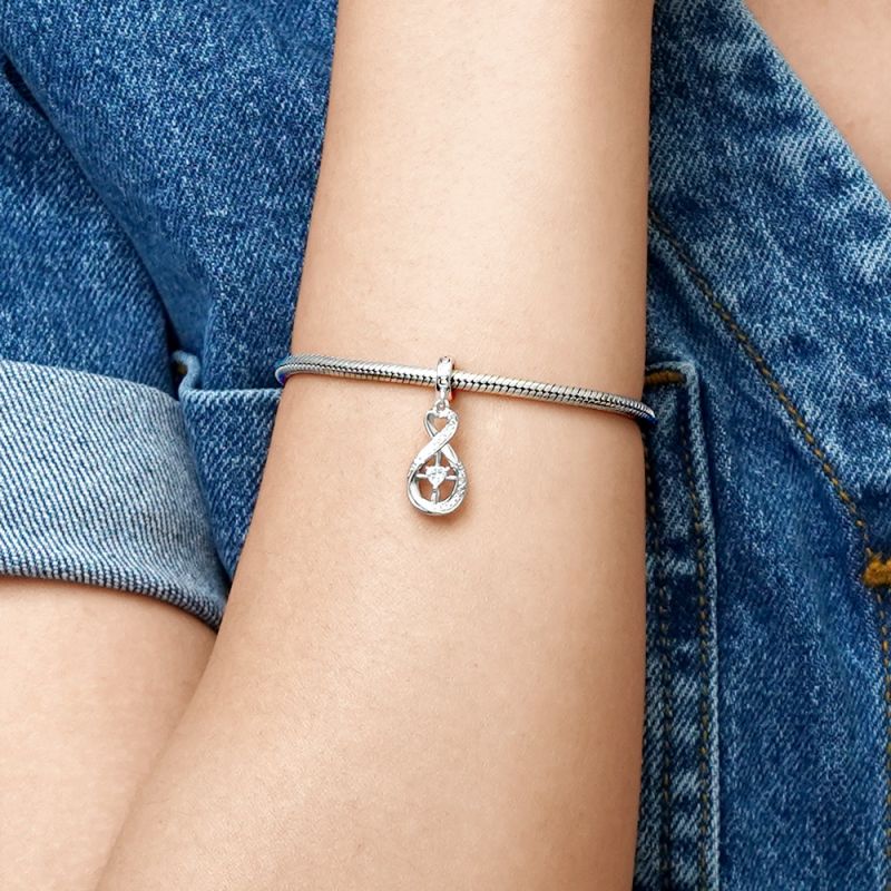 Infinity Cross Pendant