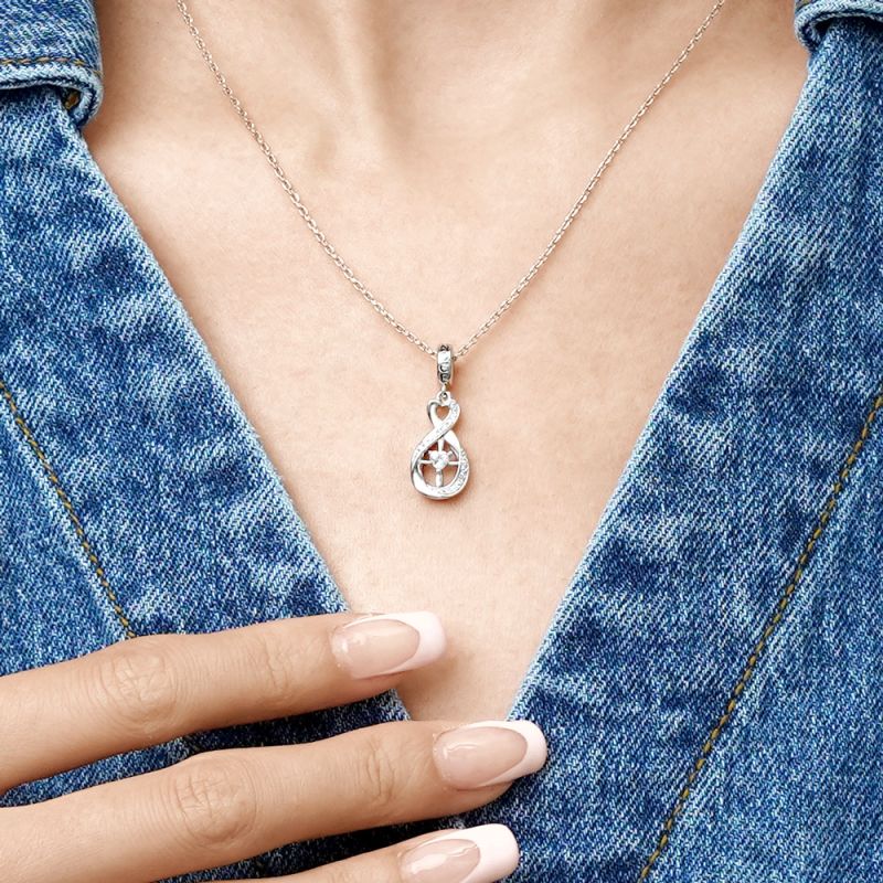 Infinity Cross Pendant