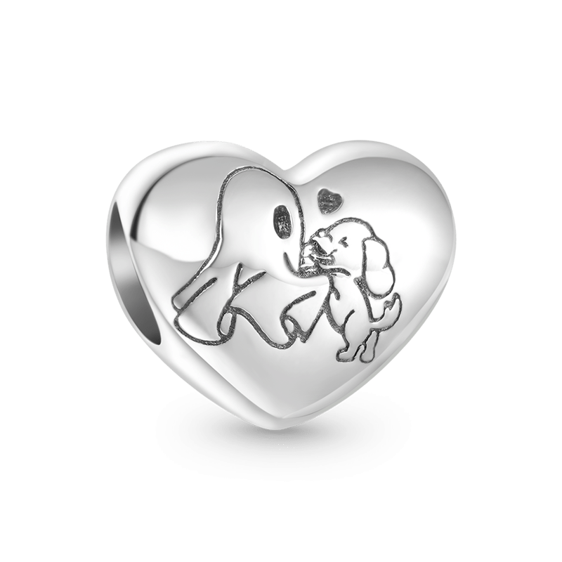 Ghost & Dog Charm