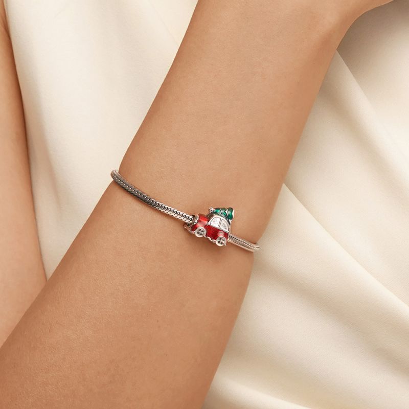 Car & Christmas Tree Charm