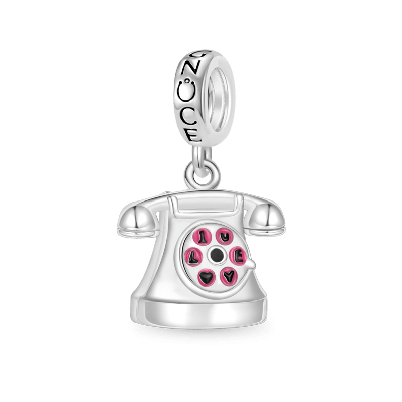 Antique Telephone Pendant