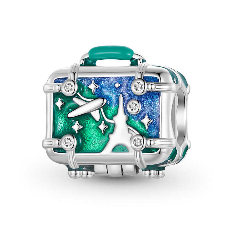 Travel Suitcase Charm