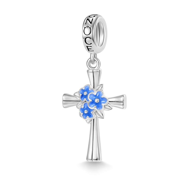 Flower Cross Pendant