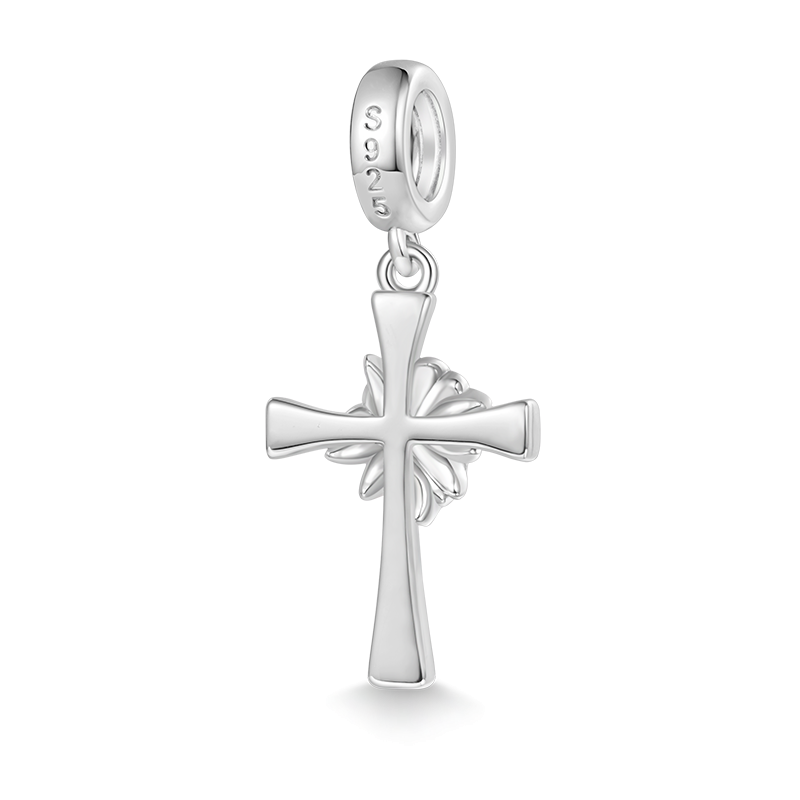 Flower Cross Pendant