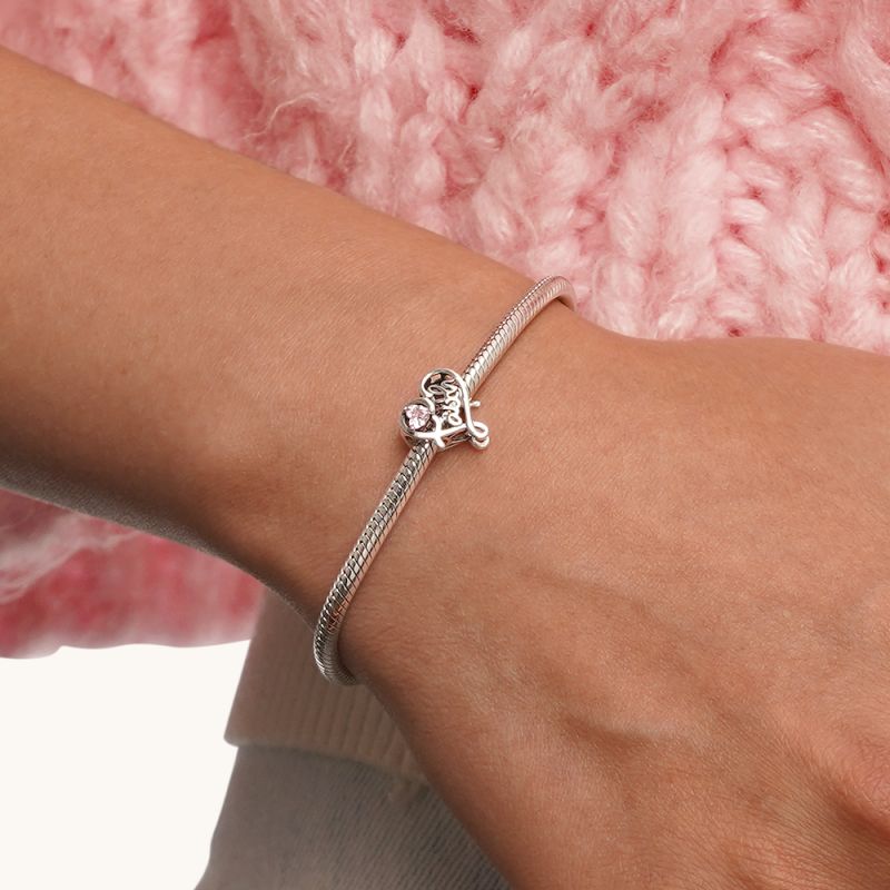 Heart Faith Charm