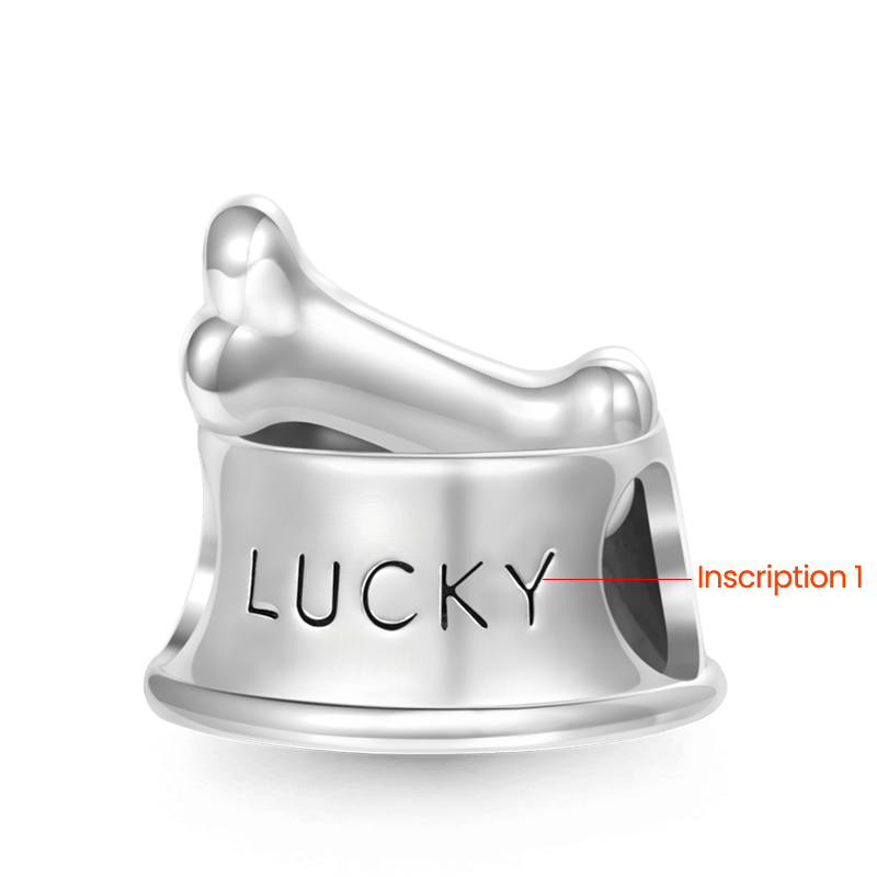 Dog Bowl Charm
