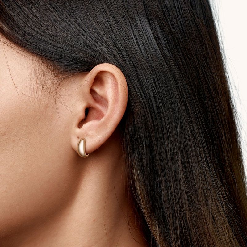 Minimalist Domed Stud Earrings