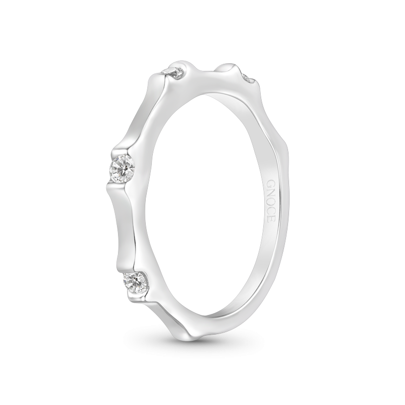 Silver Bamboo Ring