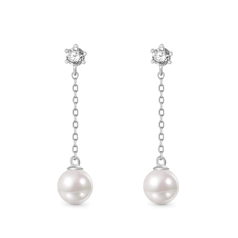 Pearl Stud Earrings