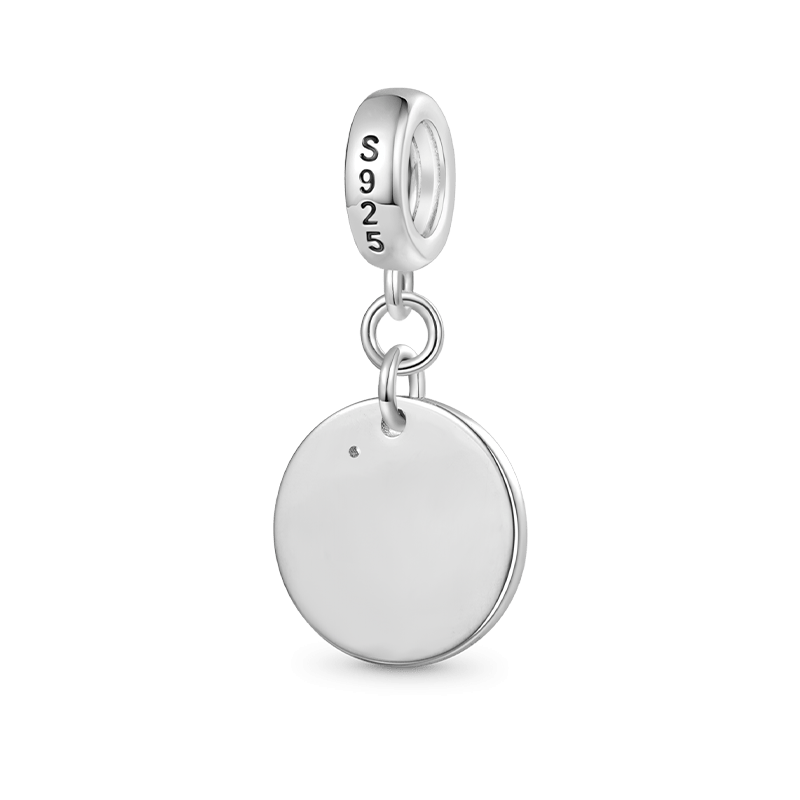Flowers Disk Pendant