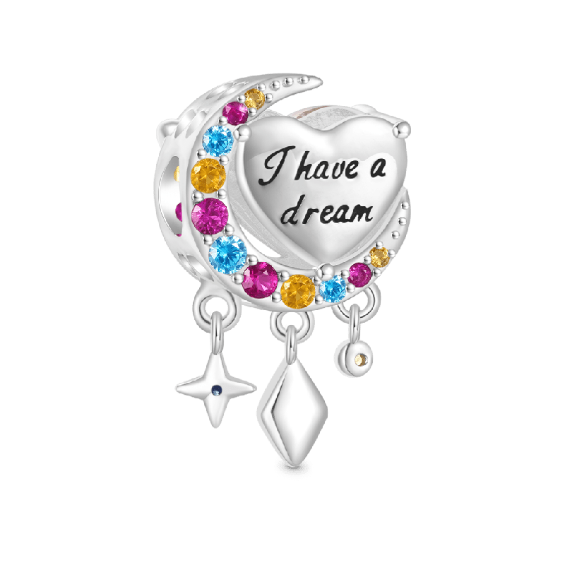 Colorful Heart Charm