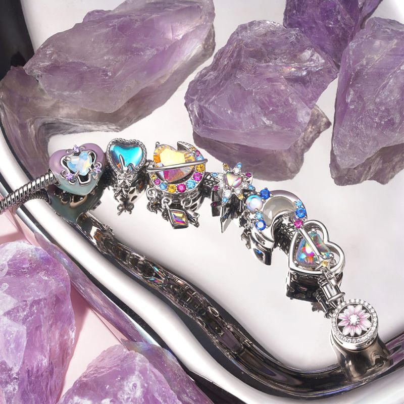 Colorful Heart Charm