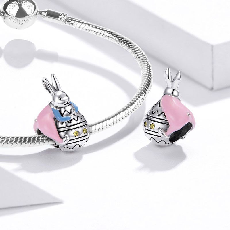 Bunny Easter Egg Charm