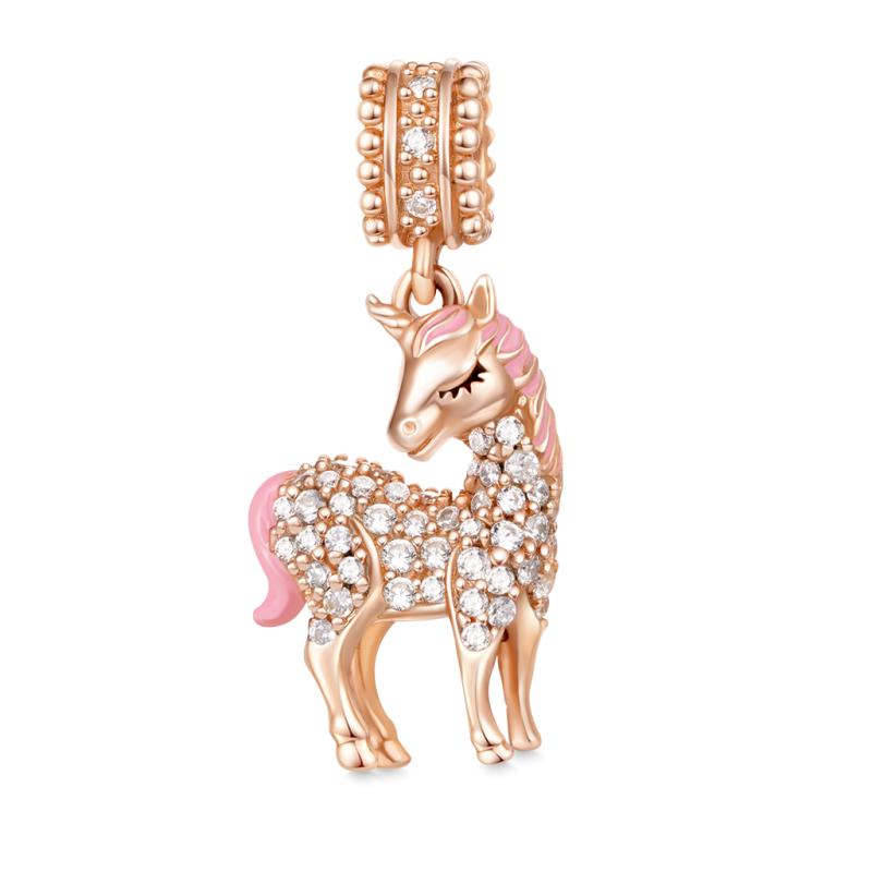 Pink Unicorn Pendant