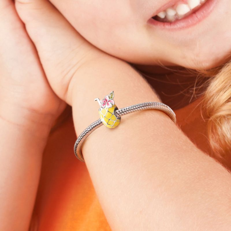 Pineapple Drink Charm