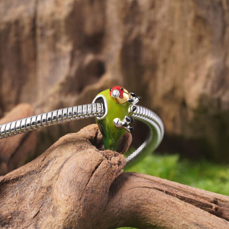 Carolina Parrot Charm