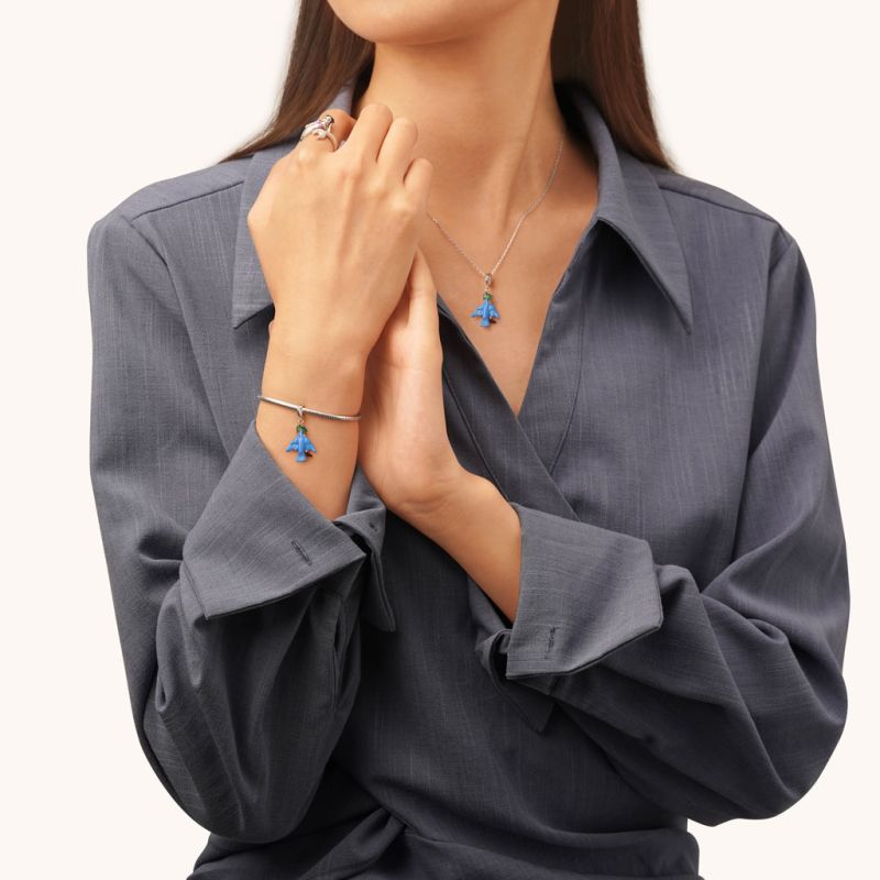 Blue-bird Pendant