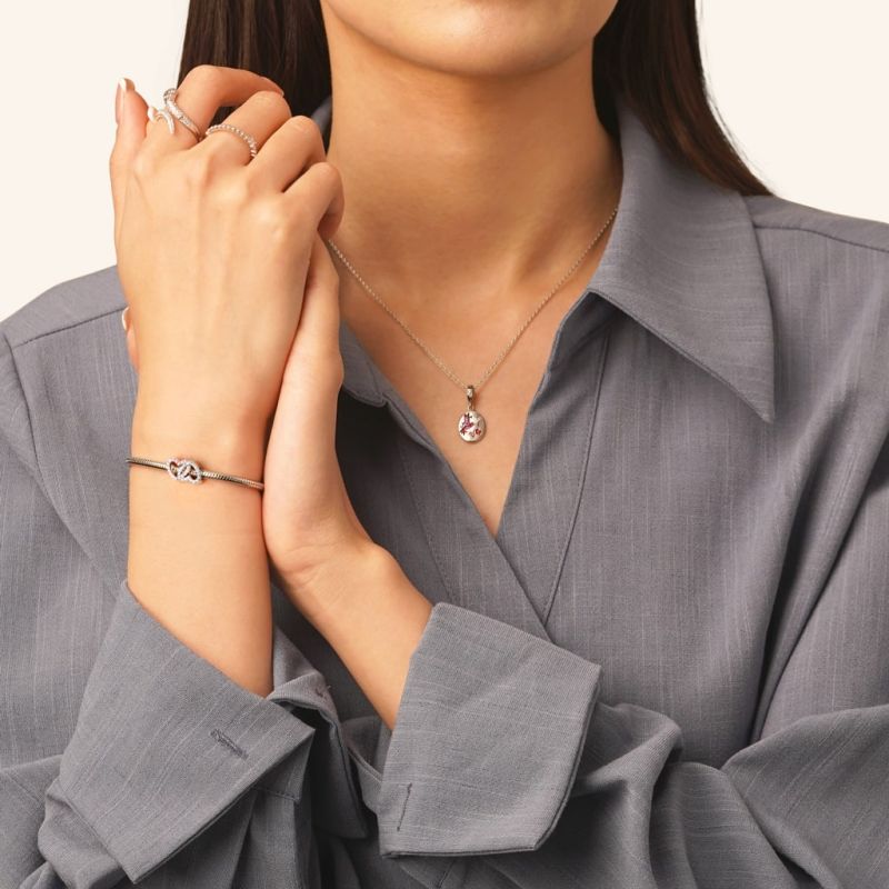 Love Heart Surround Charm