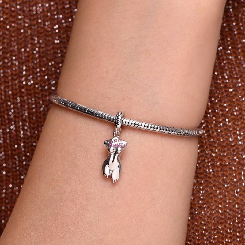 Girl Power Human Body Pendant