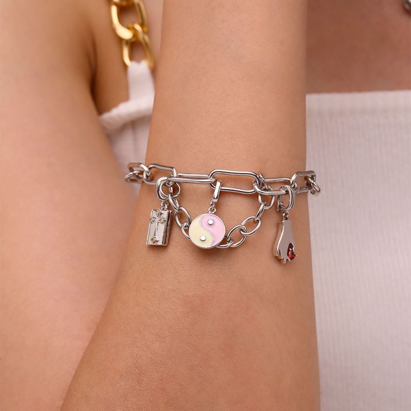 HOLY BIBLE Cross Clasp Clusters Charm