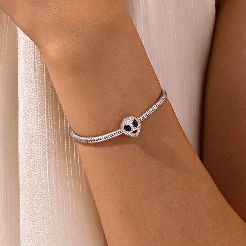 emoji Alien Face Charm