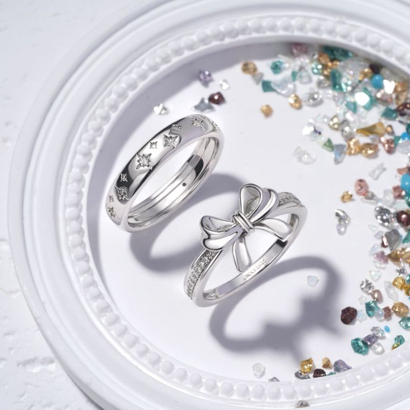 Diamond Bow Ring