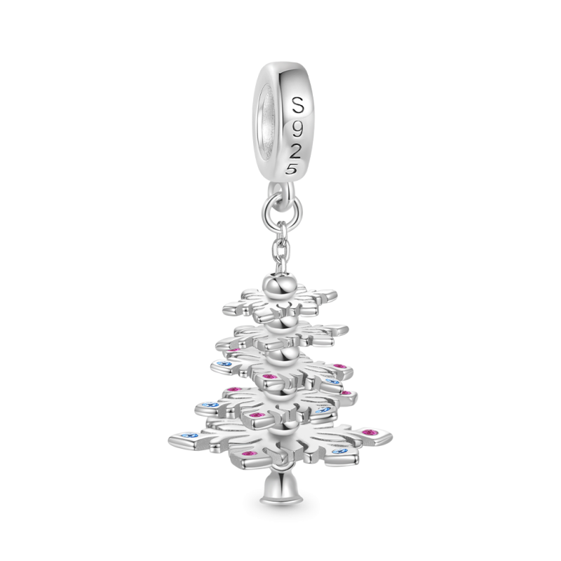 Christmas Snowflake Tree Pendant
