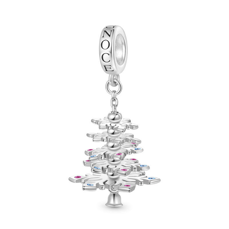 Christmas Snowflake Tree Pendant