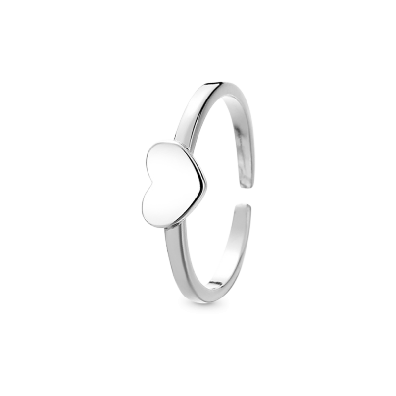 Vows of Love Heart Adjustable Womens Band