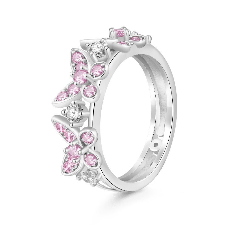 Brilliant Butterfly Ring