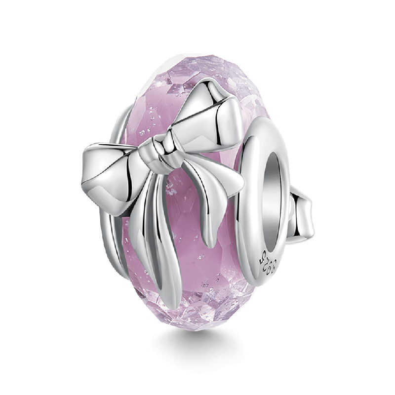 Pink Bow Charm