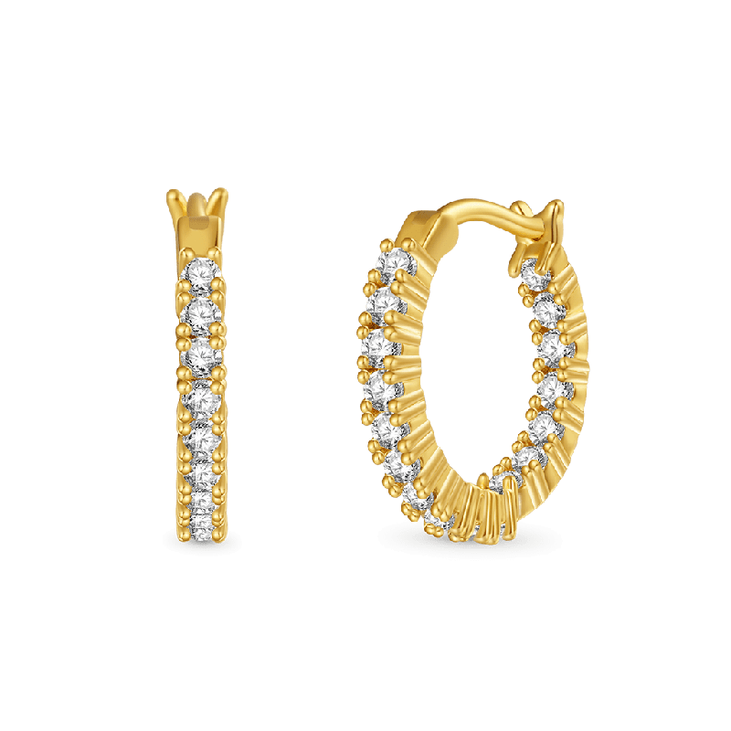 In and Out Hoop Earrings