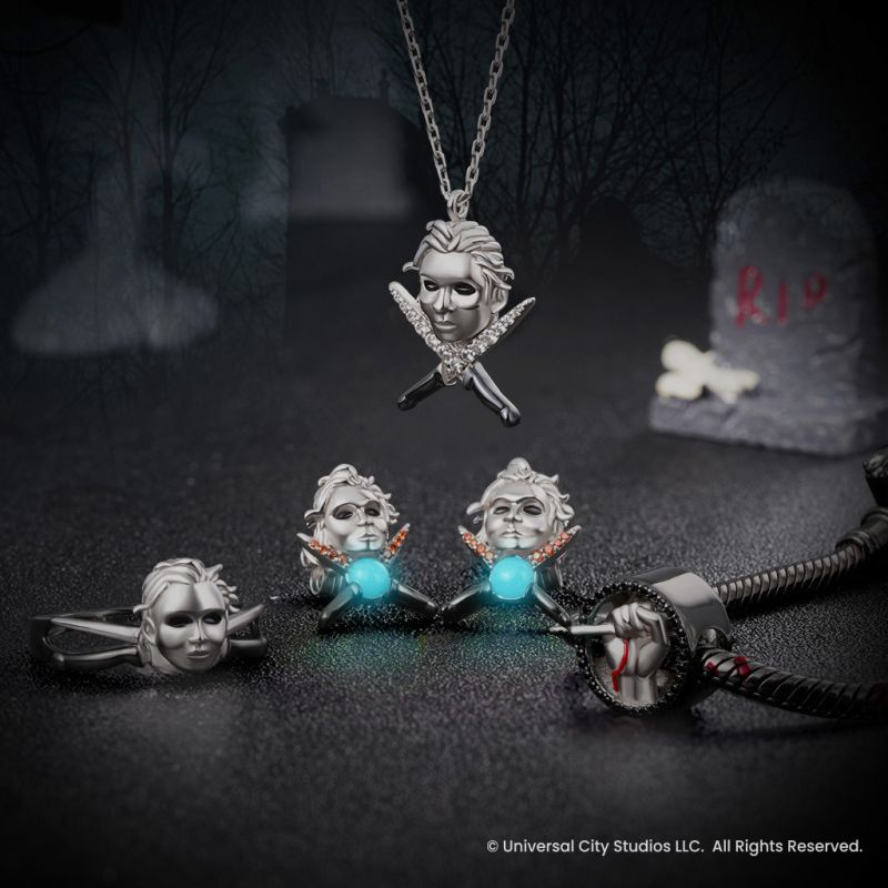Blood Hand Double-Sided Charm