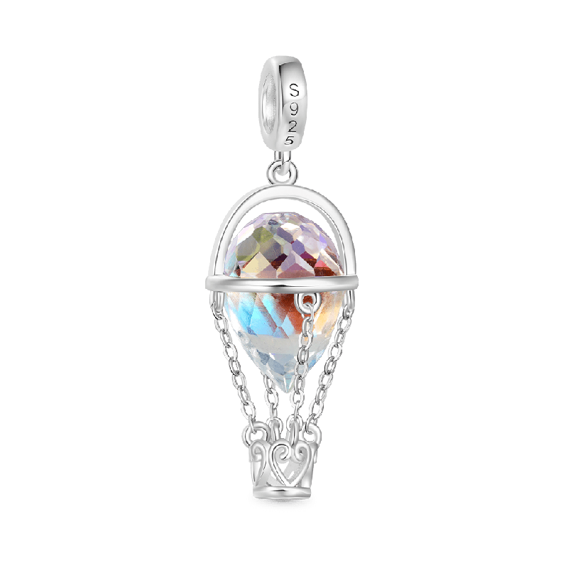 Crystal Hot Air Balloon Pendant