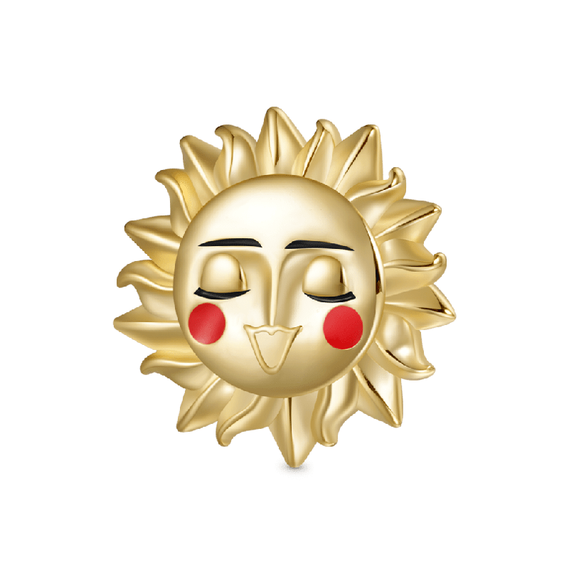 Happy Afternoon Sun Charm