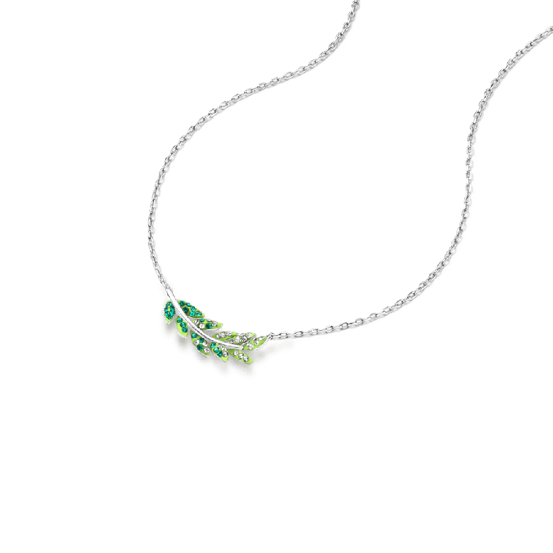 Olive Leaf Necklace