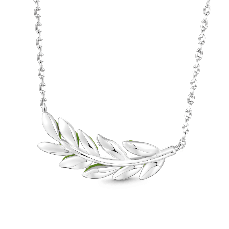 Olive Leaf Necklace
