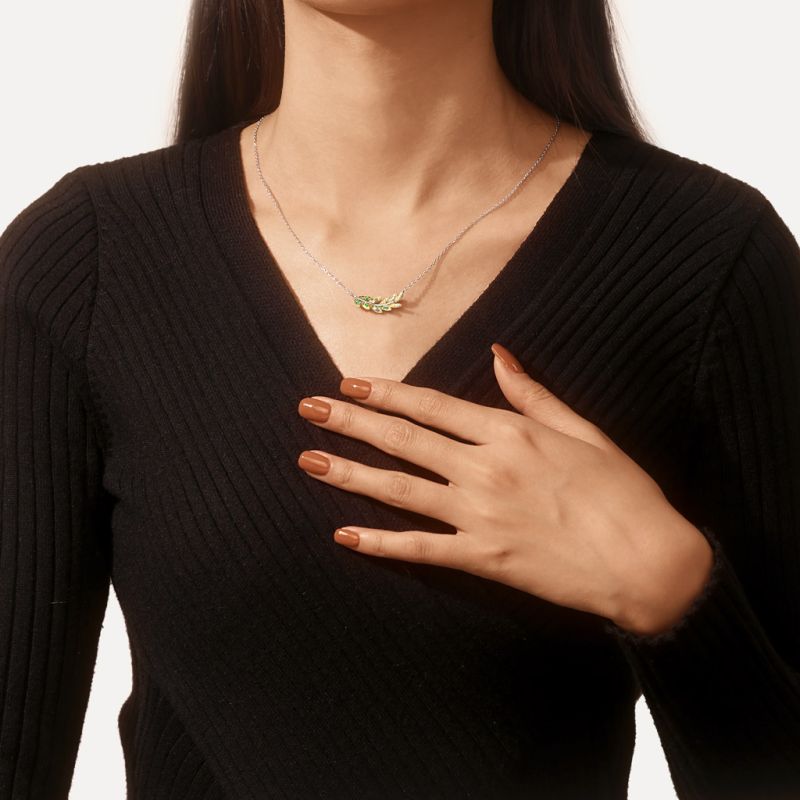 Olive Leaf Necklace