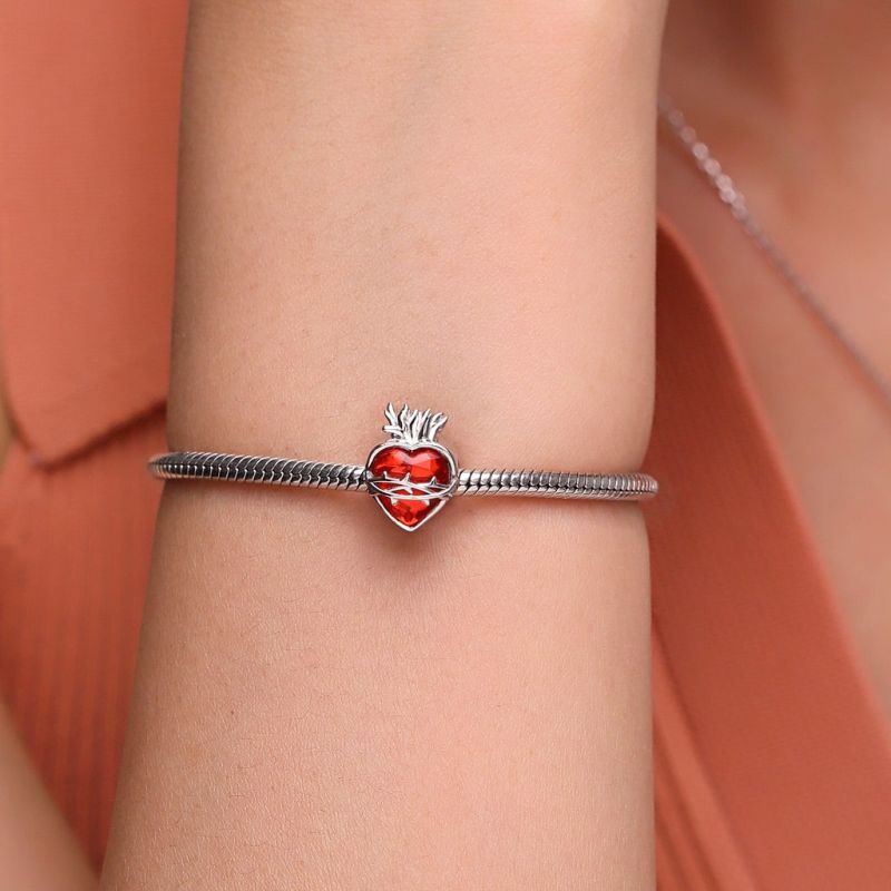 Sacred Heart of Jesus Charm