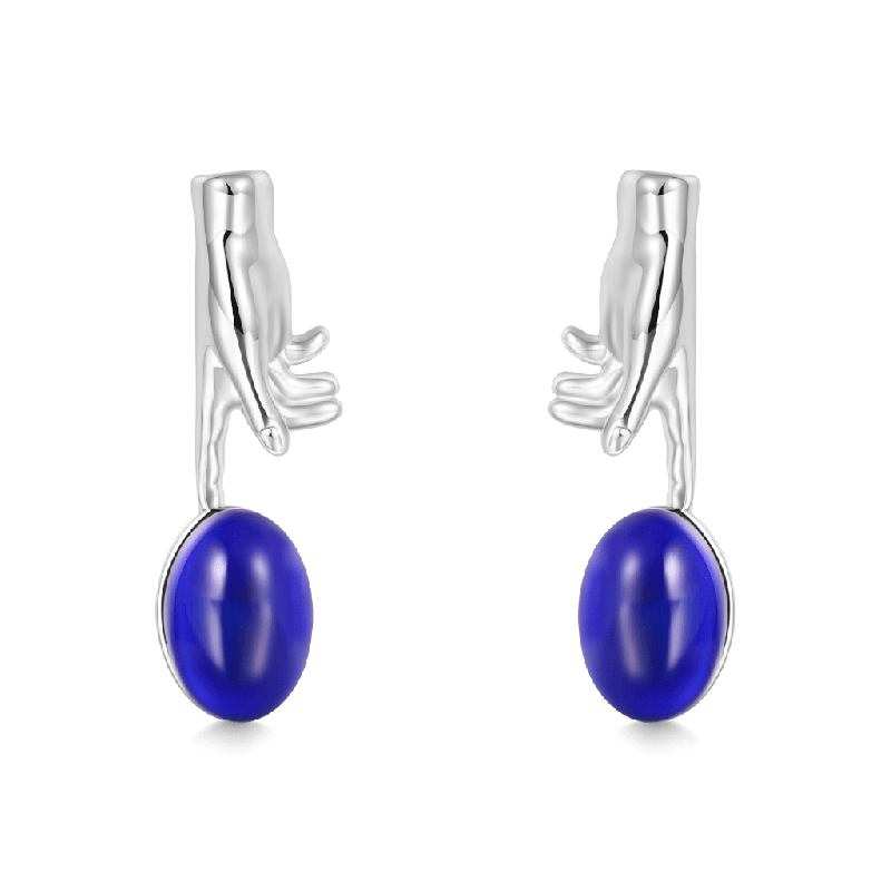 Hand of God Mood Stud Earrings