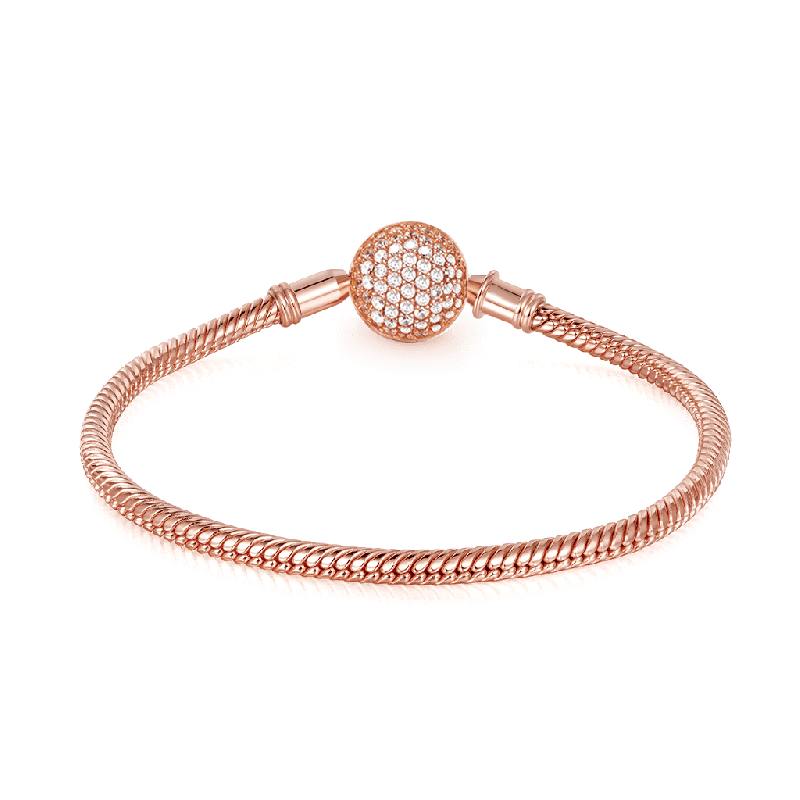 18K Rose Golden Bracelet